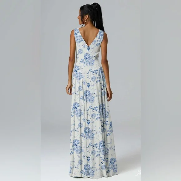 AW bridal “Petronella” Elegant Floral,bridesmaid Gown. - Picture 4 of 4